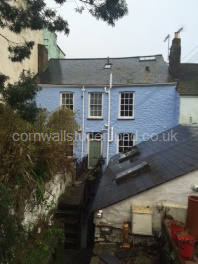 Flat with private access on left foreground