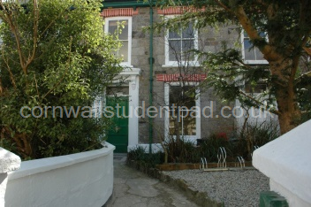 front of house and garden