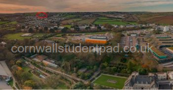 4 GWEAL DARRAS IS JUST 800 METRES FROM TREMOUGH CAMPUS (CIRCLED IN RED)